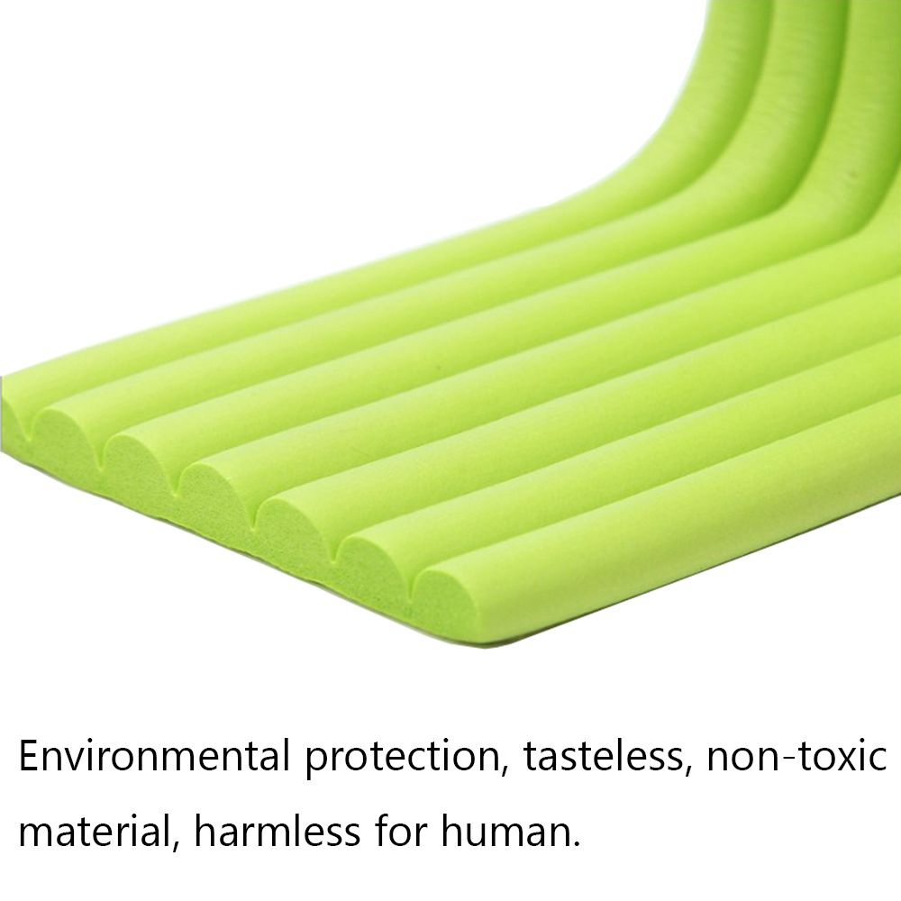 Dải xốp bọc cạnh bàn 2m 16 màu tùy chọn bảo vệ an toàn cho bé