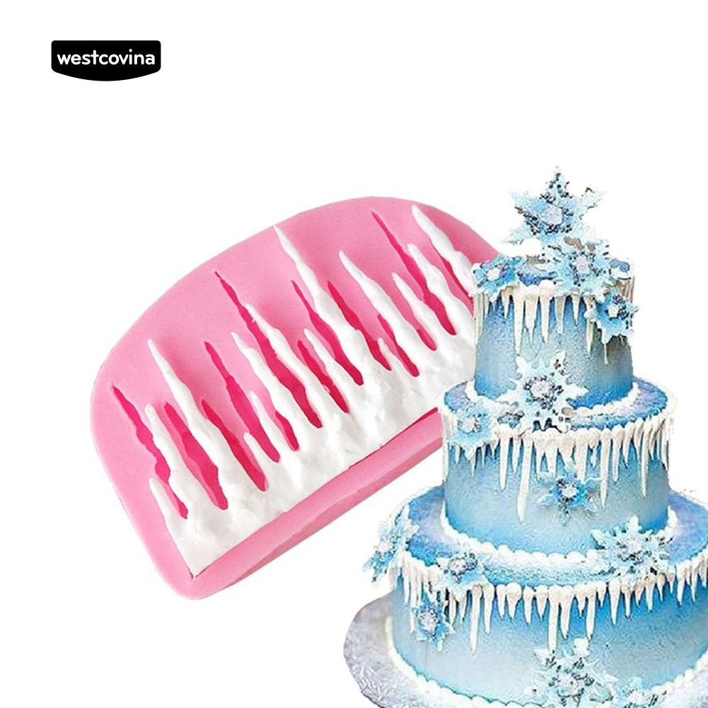 Khuôn silicon tạo hình băng chảy trang trí bánh
