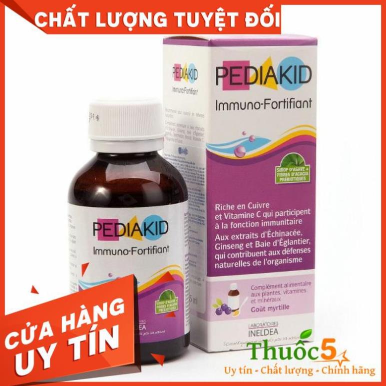 [GIÁ GỐC] Pediakid Immuno-Fort vitamin tăng sức đề kháng cho trẻ sơ sinh - Lọ 125ml