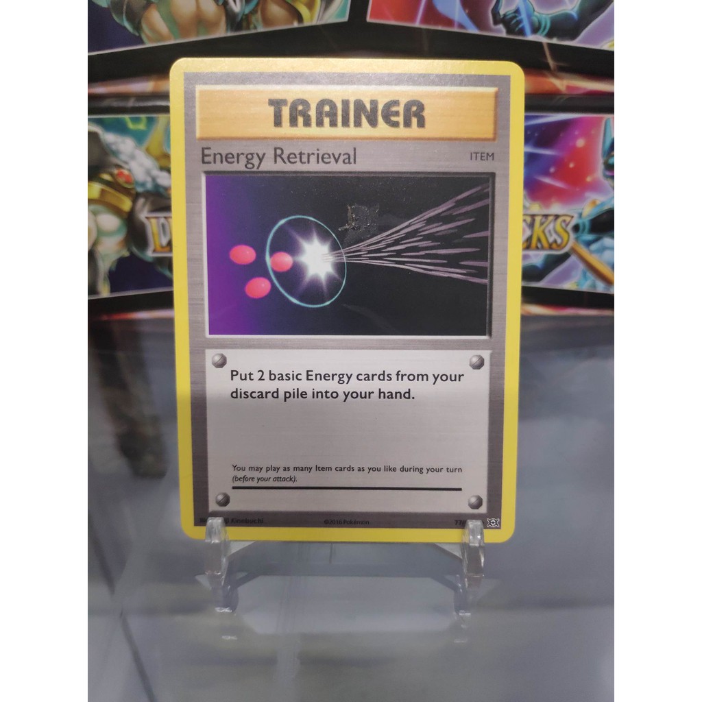 [ Dưa Hấu Yugioh ] Lá bài thẻ bài Pokemon Energy Retrieval