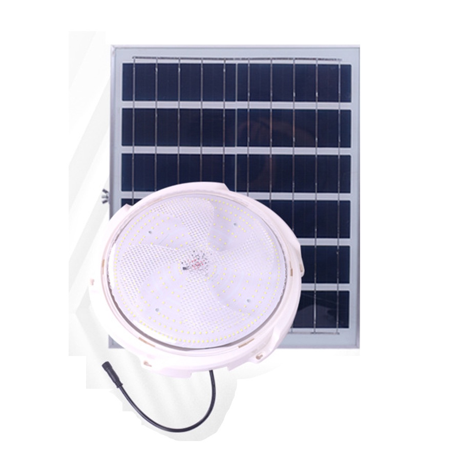Đèn trần năng lượng mặt trời ánh sáng trắng TẶNG ĐIỀU KHIỂN TỪ XA [BH 1 ĐỔI 1]