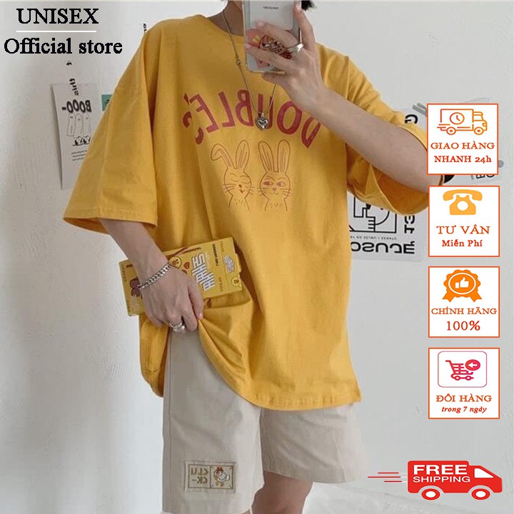 ÁO THUN TAY LỠ FORM RỘNG UNISEX - THỜI TRANG PHONG CÁCH - ÁO BẦU - AO FREESIZE - TRÙM THOI TRANG N.U STORE