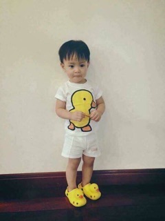 Dép vịt thái lan cho bé