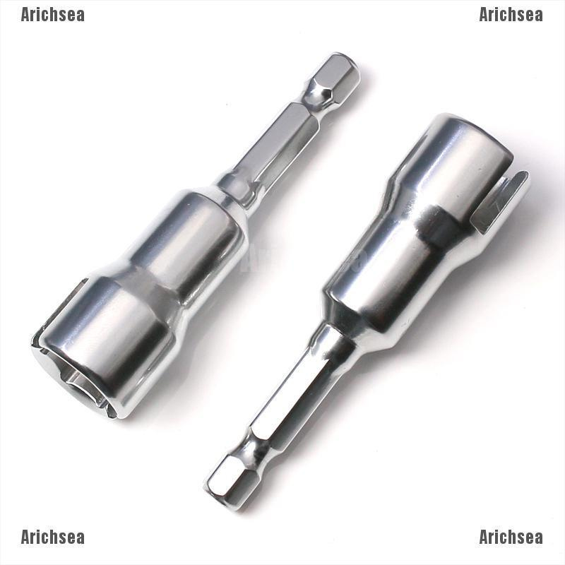 Arichsea 1PC 1/4 Handle CRV quick pneumatic Socket Wrench, Hexagon open Socket