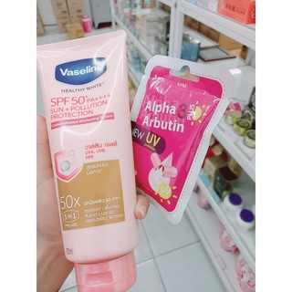 [GIÁ HỦY DIỆT] [HÀNG CHÍNH HÃNG] Dưỡng thể trắng da Vaseline 50x SPF 50+ Thái Lan