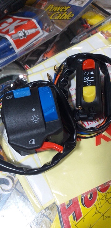 Bộ 2 cùm công tắc độ có passing