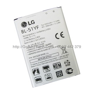 Pin lg g4 f500 , g4 stylus h540 , g4 isai dung lượng 3000mah