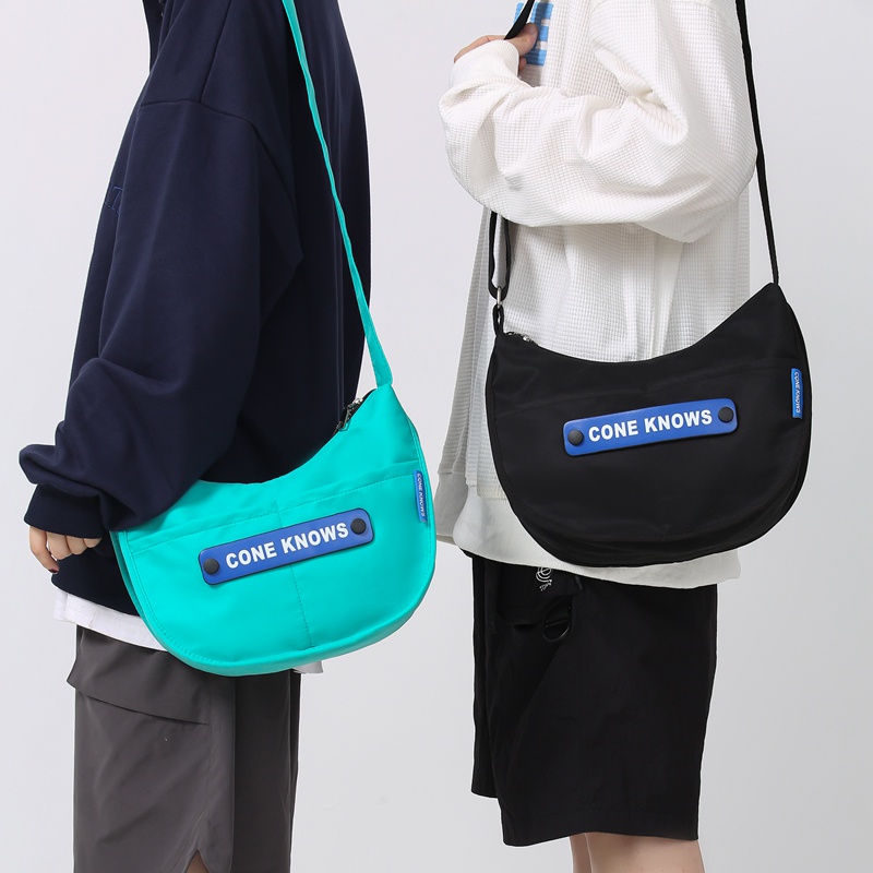 Túi Đeo Chéo Vai Bằng Nylon Thời Trang Hàn Quốc Cho Nam
