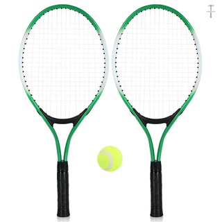 Set 2 Vợt Tennis Kèm 1 Bóng Tennis Và Vỏ Bọc Tiện Lợi Dành Cho Bé