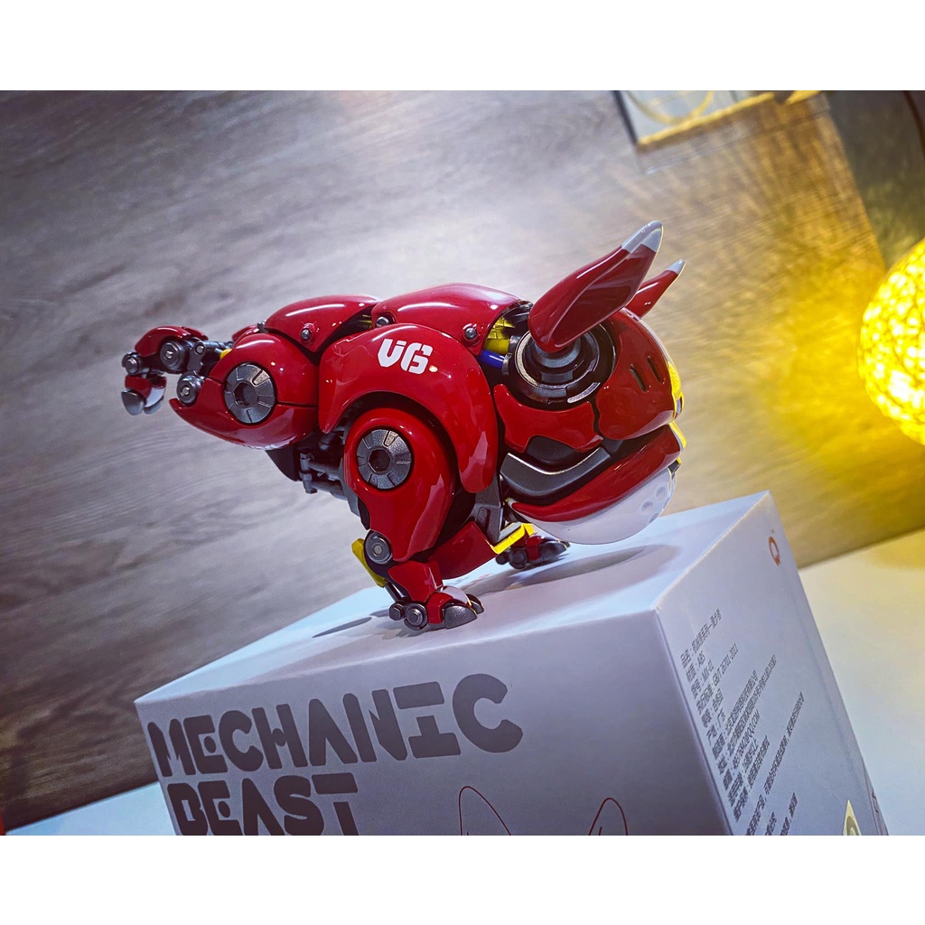 Mô Hình Ráp Sẵn Mechanic Beast Robot Bulldog - HWJ Rambler