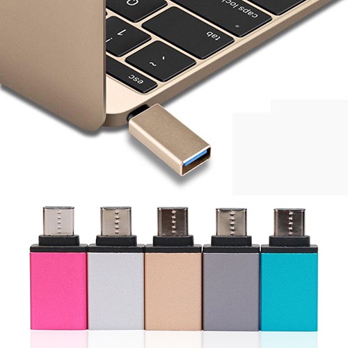 Đầu chuyển đổi đầu cắm USB-C 3.1 Type C sang lỗ cắm USB cho Macbook 12 inch | BigBuy360 - bigbuy360.vn