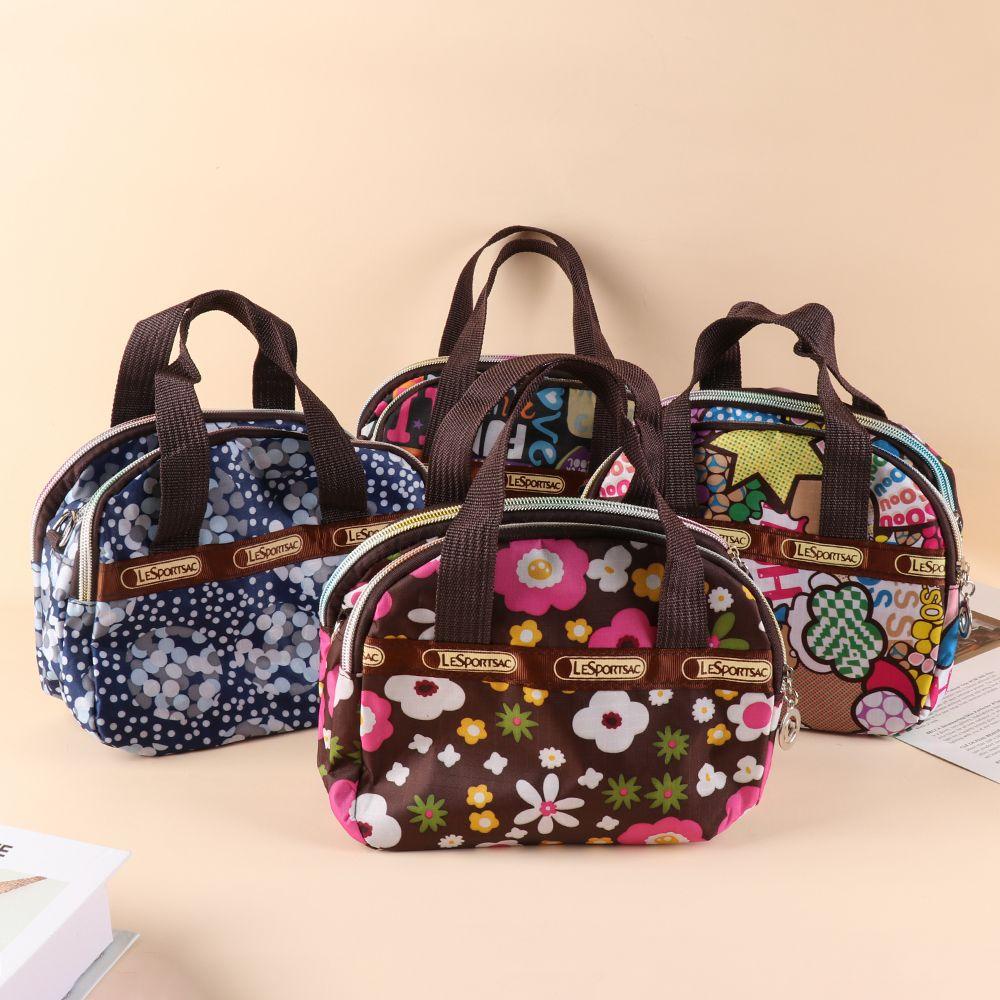 SOFTNESS Universal Multifunctional  Handbag Waterproof  Zippers Multi Pocket Crossbody