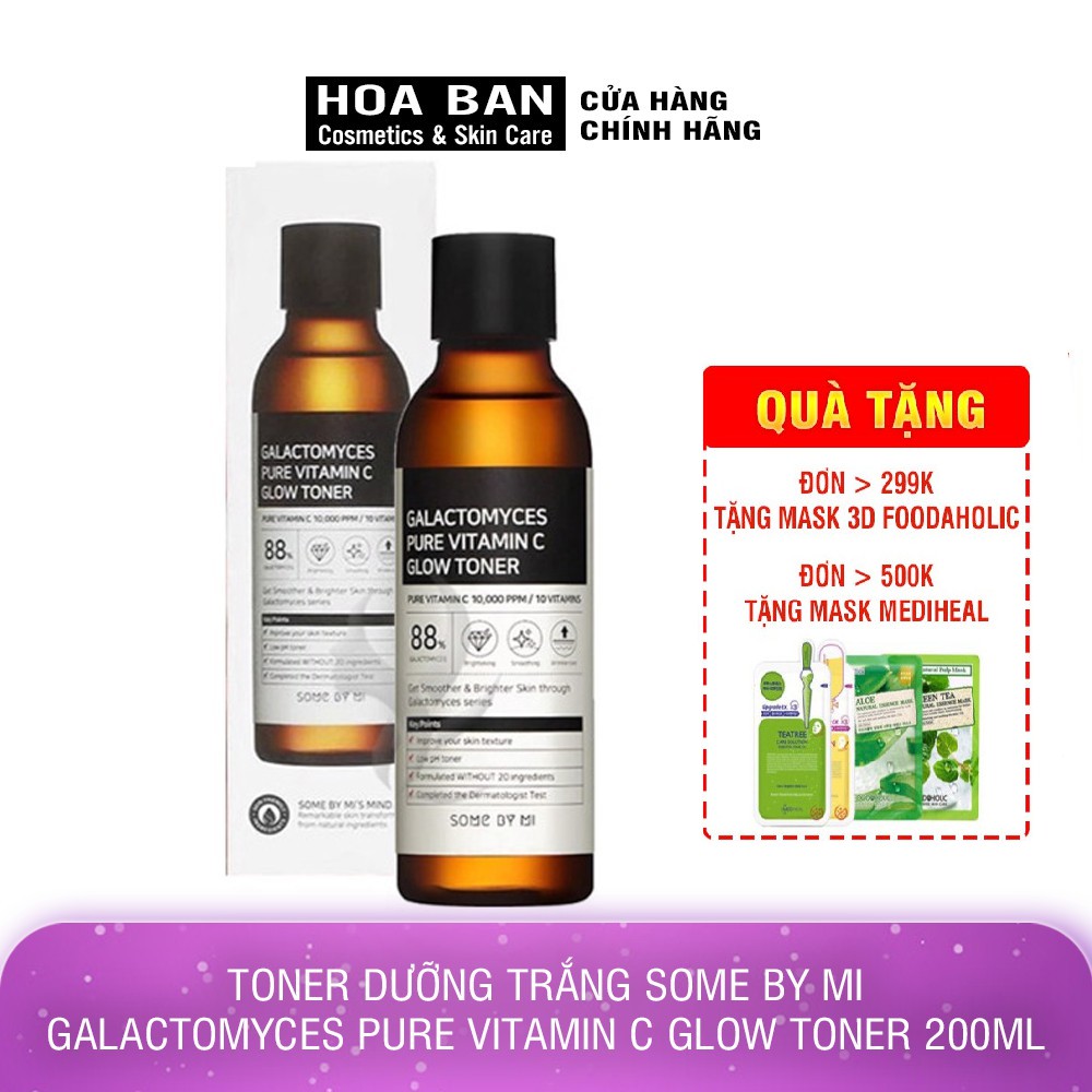 Toner Dưỡng Trắng Some By Mi Galactomyces Pure Vitamin C Glow Toner 200ml - HB0187