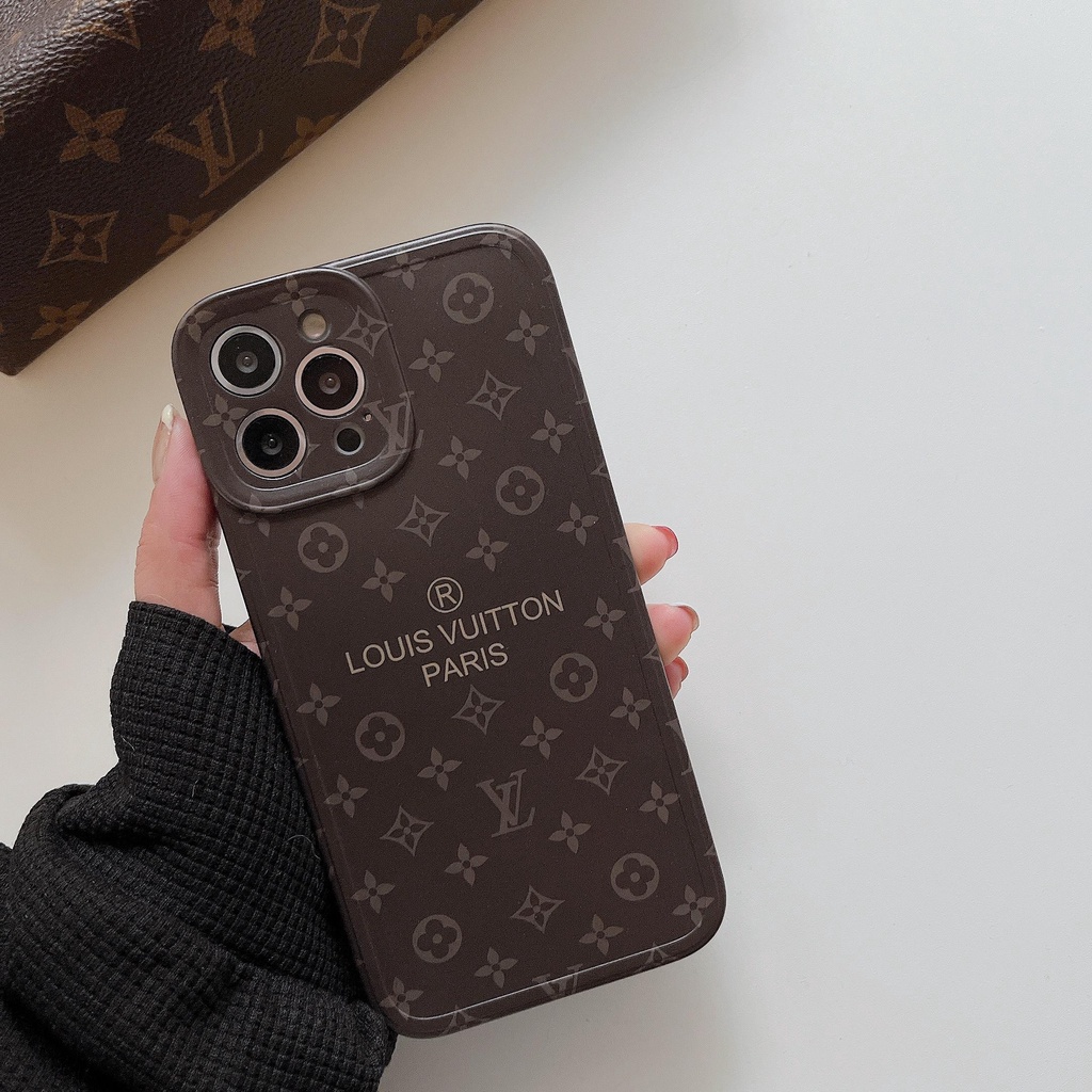 Ốp Điện Thoại In Logo LV Sang Trọng Cho iphone 13 Pro Max i13 13pro 11 Pro Max i11 X XR Xs Max 7plus 8plus 12Pro 12 Pro Max