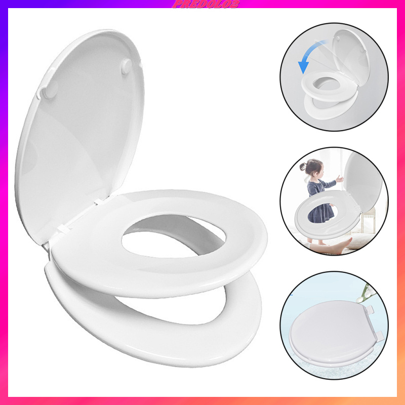 Bệ Ngồi Toilet 2 Trong 1 Hình Chữ V