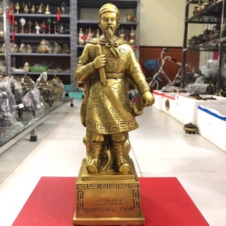 Tượng  Trần Hưng Đạo bằng đồng , Hưng Đạo đại vương Trần Quốc Tuấn bằng đồng .