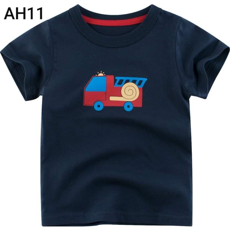 Áo Bé Trai cotton cộc tay 27kids chính hãng