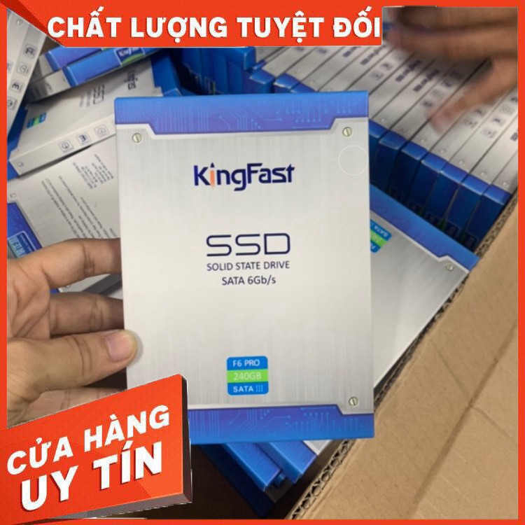 SSD Kingfast 240GB 6Gb/s 2.5 Sata 3. New Bh 36 tháng