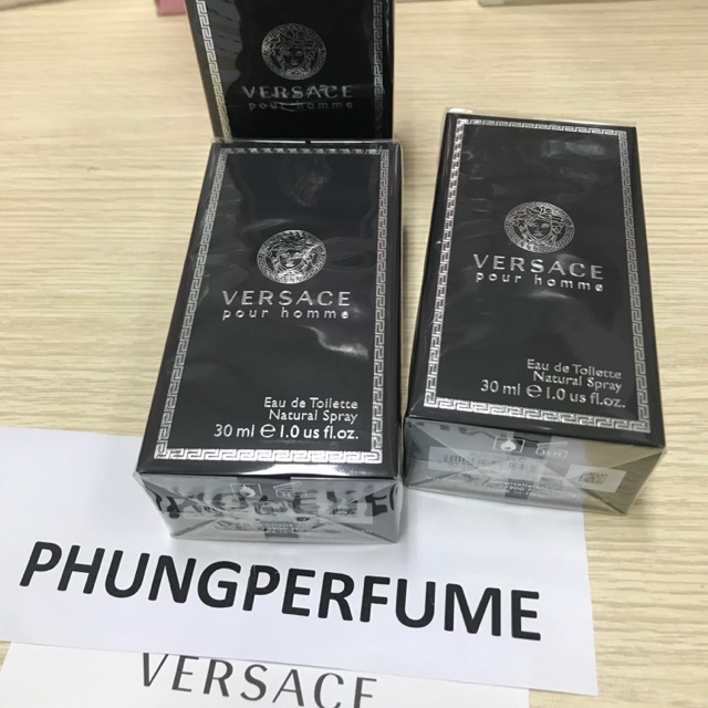 Nước hoa nam versace pour homme 30ml full seal