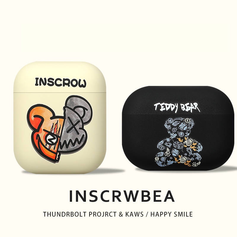 Vỏ Bảo Vệ Hộp Sạc Tai Nghe Airpods 3 Pro AirPods3 Họa Tiết Hoạt Hình Mickey Minnie Dễ Thương Ốp