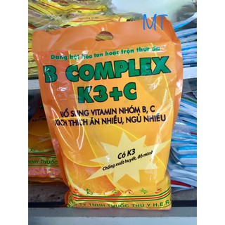 B Complex K3 + C (1kg)Thức ăn bổ sung vitamin cho gia súc, gia cầm.