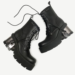 Boots L37 high and chic đế đính sắt cao 8cm