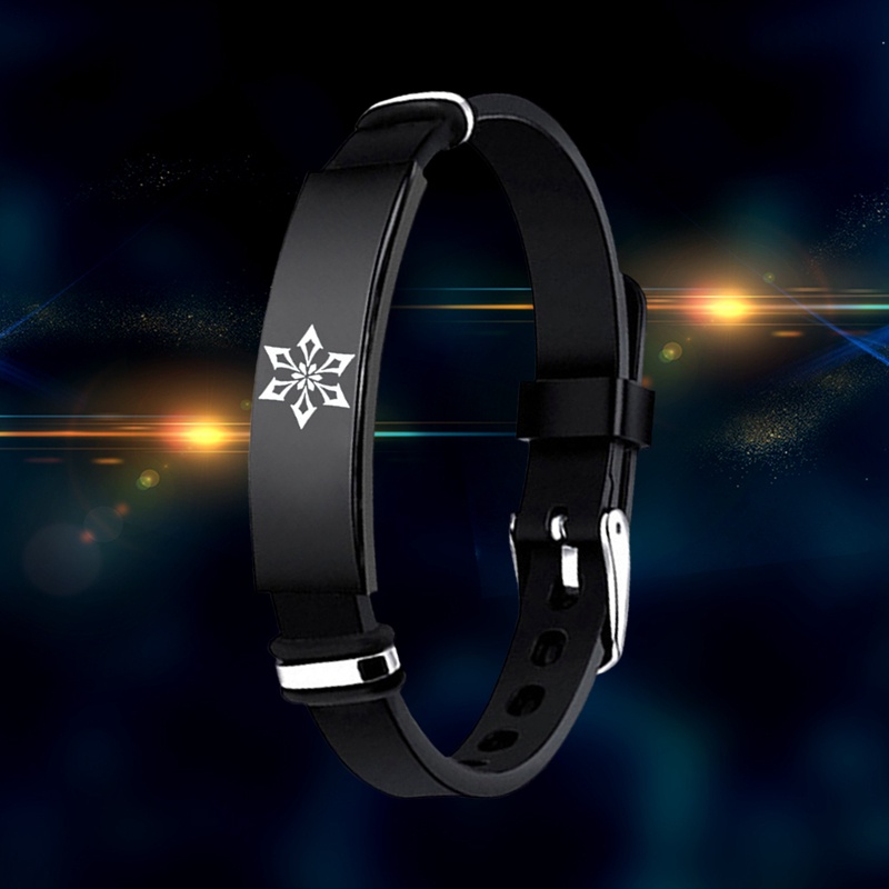 Vòng Tay Hóa Trang Nhân Vật God Of Eye Bằng Thép Không Gỉ Cho Nam Nữ