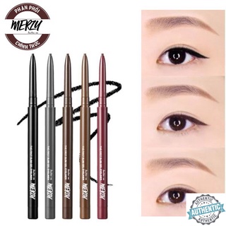 Chì Kẻ Mắt Siêu Mảnh Chống Trôi, Siêu bền, Siêu Lỳ Merzy The First Slim Gel Eyeliner 0.05g