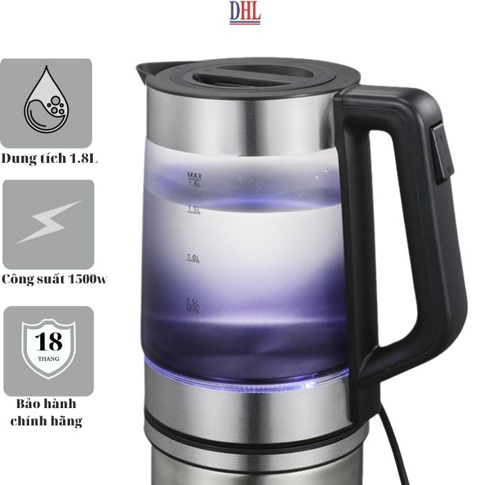 Ấm siêu tốc, ấm đun nước siêu tốc cao cấp bảo hành 36 tháng toàn quốc