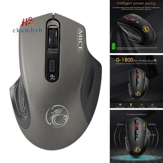 Chuột quang không dây imice g1800 2.4g cho pc, laptop, macbook