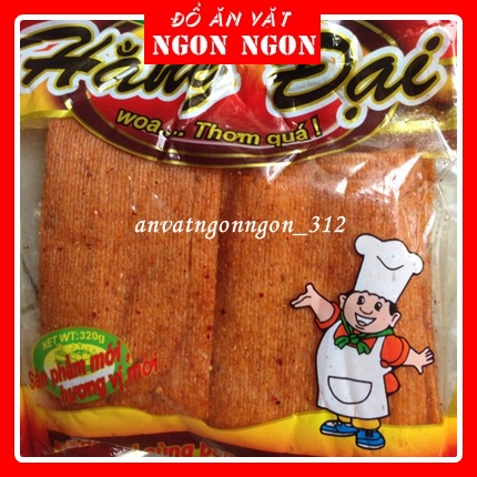 Snack bò miếng Hằng Đại, vị cay vừa phải, thơm ngon hấp dẫn giá rẻ