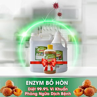 Enzym bồ hòn quế can 5l SIÊU ĐẬM ĐẶC