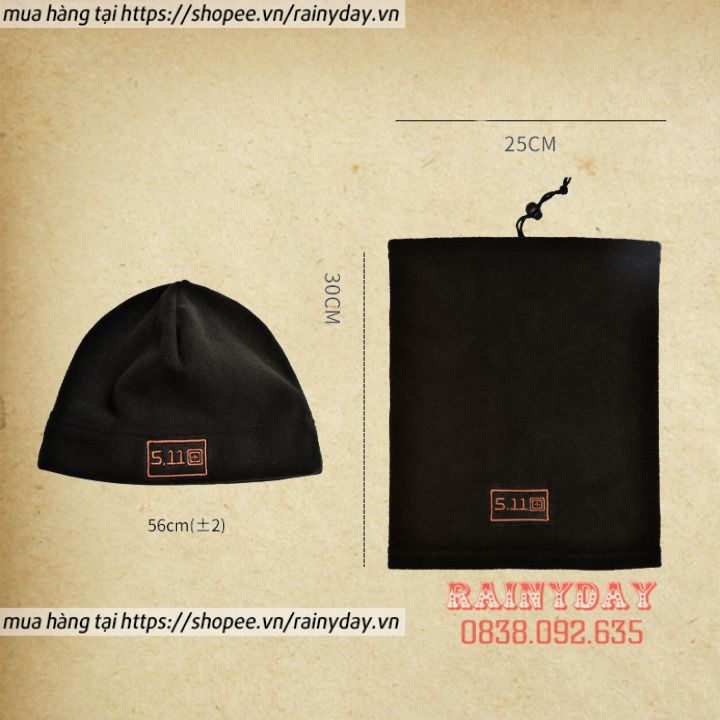 Bộ khăn đa năng đi phượt, khăn ống bịt mặt đa năng chống nắng nam trùm đầu ninja có mũ che mùa đông