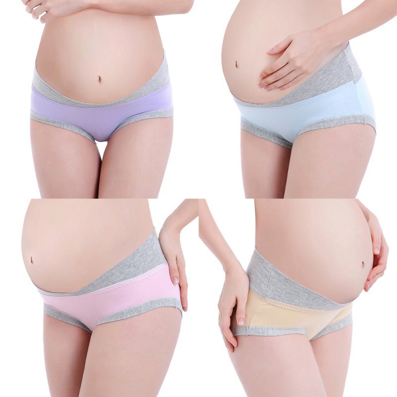 Quần lót lưng thấp co giãn quyến rũ dành cho bà bầu