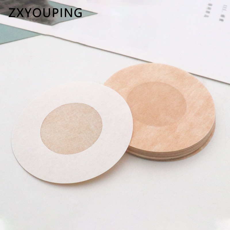 AOFEIQIKE Bộ 5 miếng vỏ dán ngực bằng vải không dệt dùng 1 lần tiện lợi cho nữ