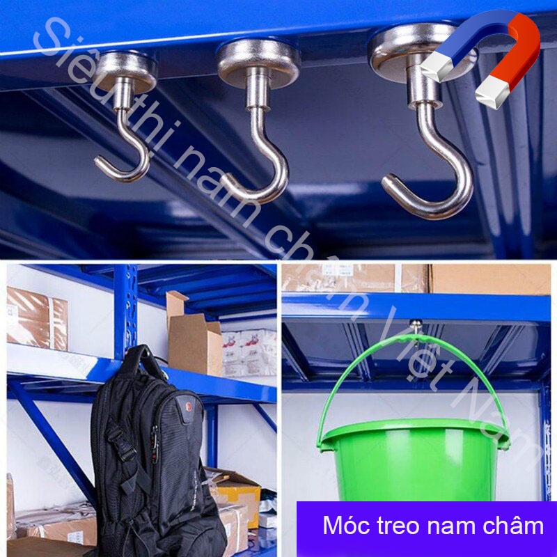 Móc Treo Đồ Nam Châm Cường Lực Siêu Mạnh