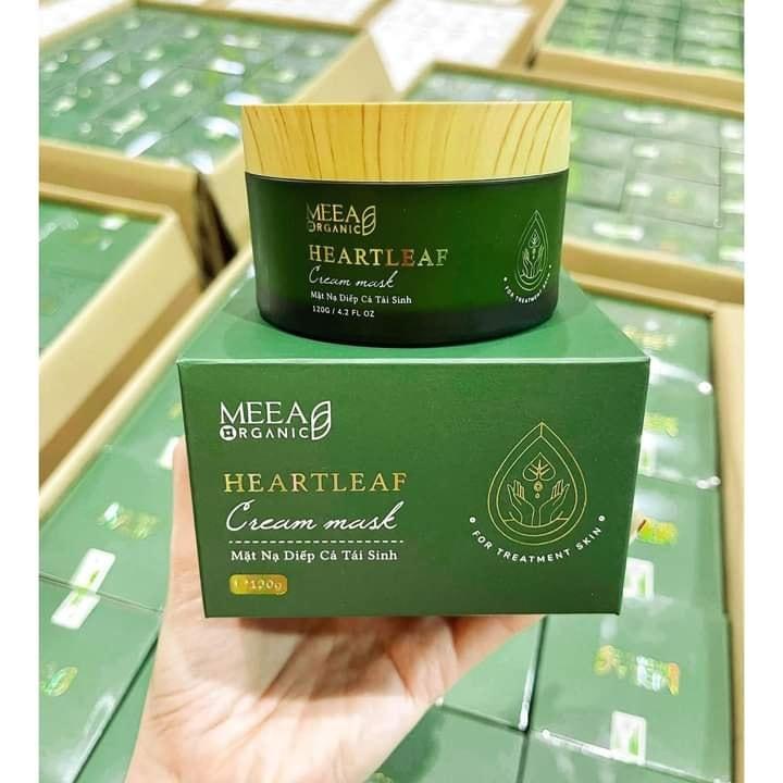 Mặt nạ diếp cá hari store Mặt nạ diếp cá tái sinh Meea Organic hỗ trợ làm mờ thâm giảm mụn giúp da trắng sáng mịn màng | BigBuy360 - bigbuy360.vn