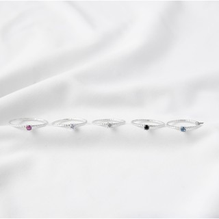 Nhẫn Nữ Bạc 925 COLORFUL - Shimmer Silver