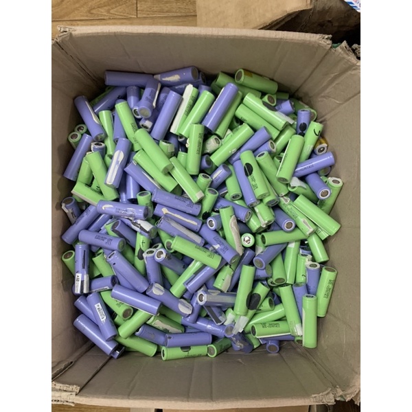 Cell Pin 18650 tháo khối và pin xe điện, sạc dự phòng