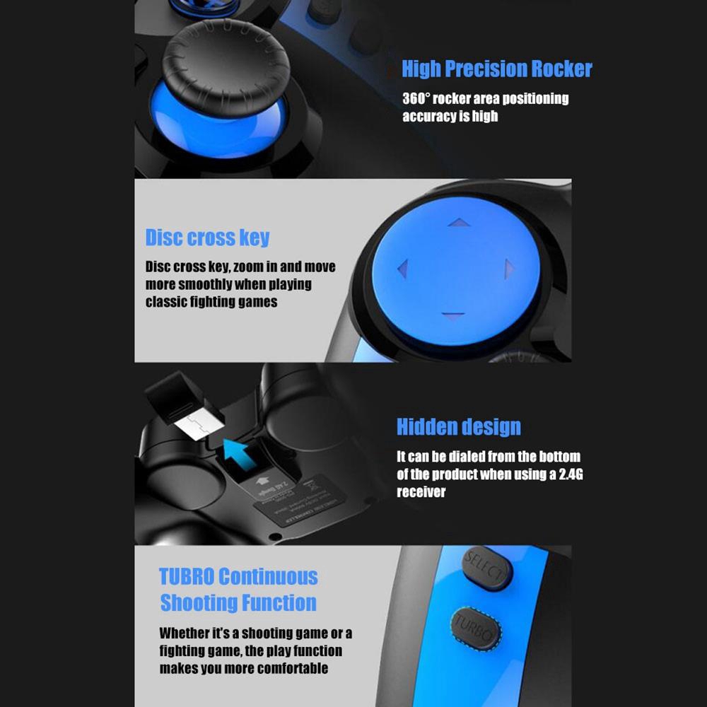 ★Electron Wireless bluetooth Mobile gamepad Joystick For mobile Phone PC Game Pad TV Box Controller PUBG ★Electron