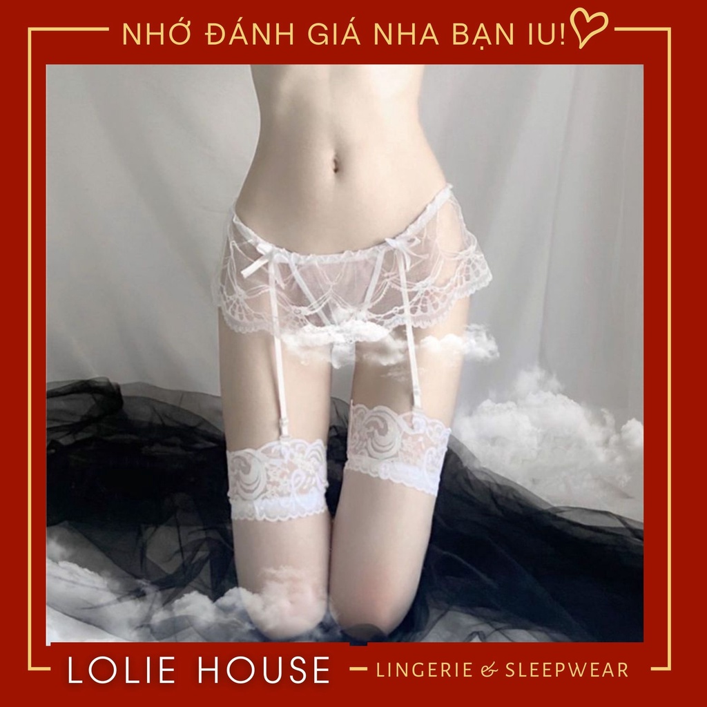 Kẹp tất đùi sexy - Quần kẹp tất sexy quyến rũ LOLIE HOUSE - QT6