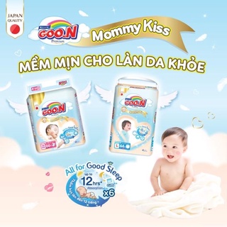 [Mẫu mới] Bỉm Goon Premium đại đủ size dán NB66/S62/ M56/L48/XL44 quần M54/L44/XL40/XXL34/XXXL24