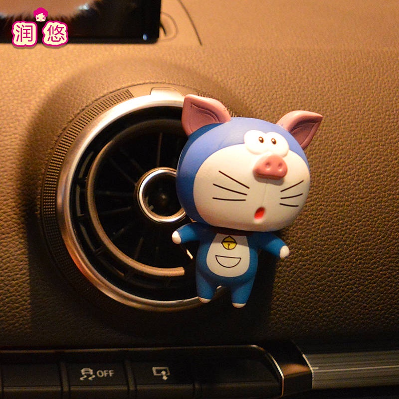 Car Perfume inside the Car Air Conditioner Air Outlet Decoration Clip Ornaments Men and Women Aromatherapy Car Decoration Supplies Auto department store supplies