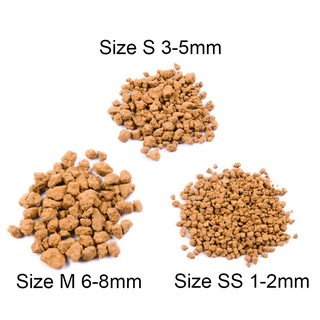 Đá Akadama trồng sen đá, xương rồng, bonsai 500g