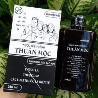 Nước súc miệng cai thuốc lá thuốc lào