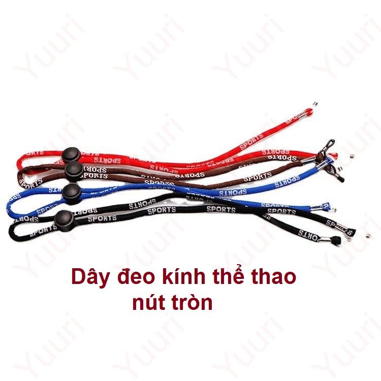 Dây đeo kính chất liệu silicon, vải dùng cho trẻ em và người lớn