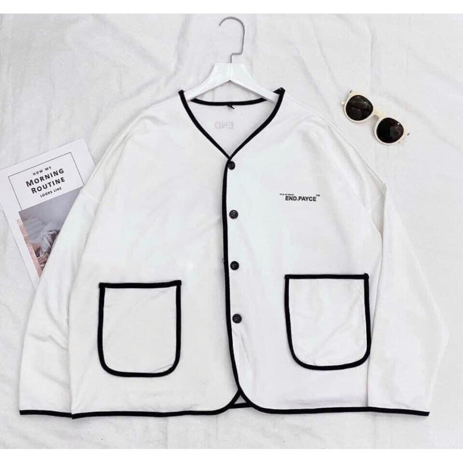 [HÌNH THẬT] Áo Khoác Cardigan Nữ ENDPAY Có Túi, Bo Viền | BigBuy360 - bigbuy360.vn