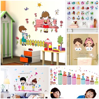 Decal Dán Tường Cho Bé Nhiều Mẫu - Tranh Dán Tường Trang Trí Phòng Cho Bé