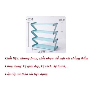 Kệ để giầy dép chữ Z