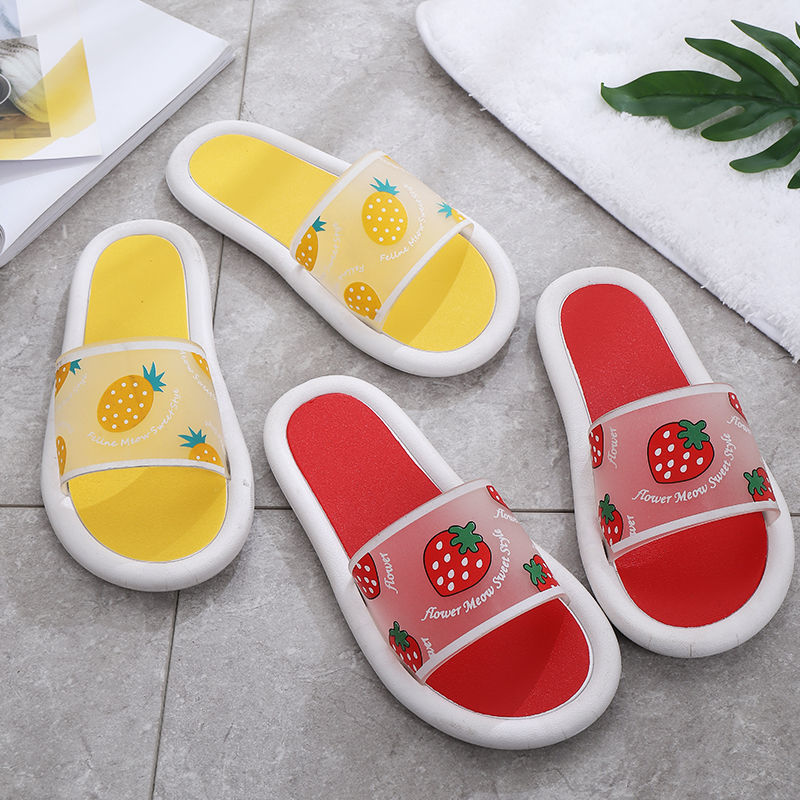 Dép Nữ Chống Trượt In Hình Hoạt Hình Dễ Thương